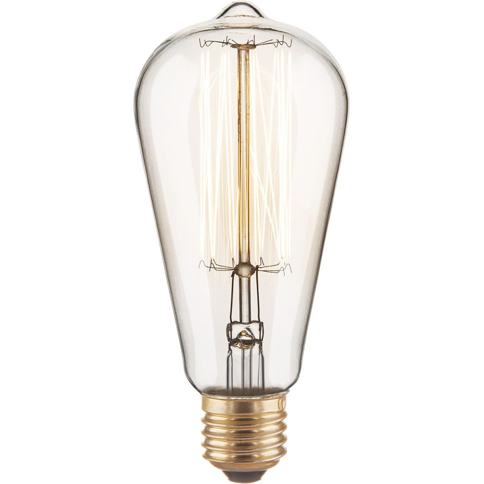 Ретро лампа Эдисона ST64 60W E27 ST64 60W