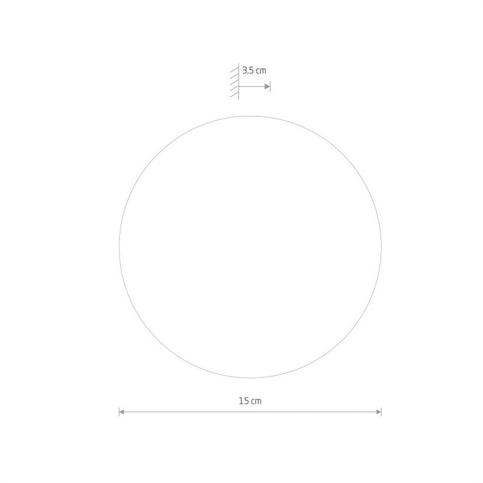 Настенный светильник Nowodvorski Ring Led S 10280