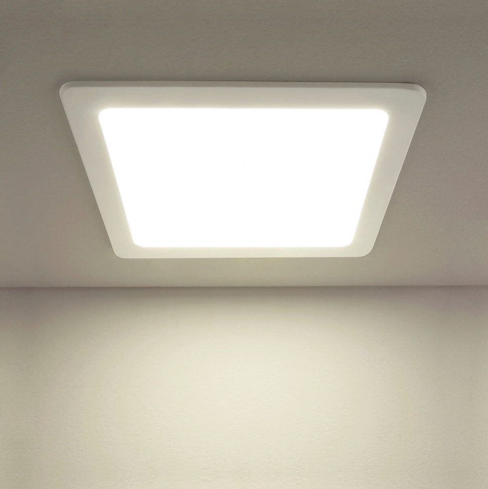 Встраиваемый светодиодный светильник Elektrostandard DLS003 24W 4200K 4690389081903