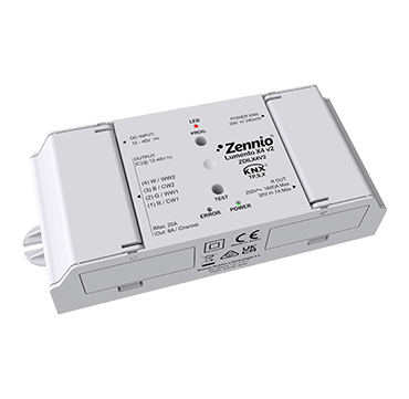 Диммер KNX для LED, 4-канальный Zennio Lumento X4 v2 ZDILX4V2