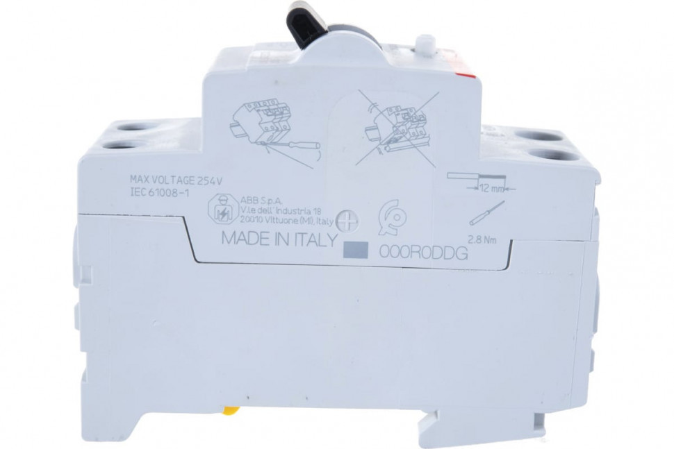 Устройство защитного отключения (УЗО) ABB FH202 AC-40/0.1 Тип-AС 2P 40A 100мА 2CSF202006R2400