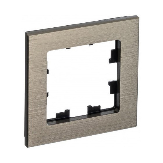 Рамка Systeme Electric Atlas Design Nature на 1 пост, латунь ATN312201