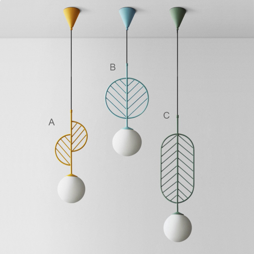 Подвесной светильник ImperiumLoft Leaf 178146-26