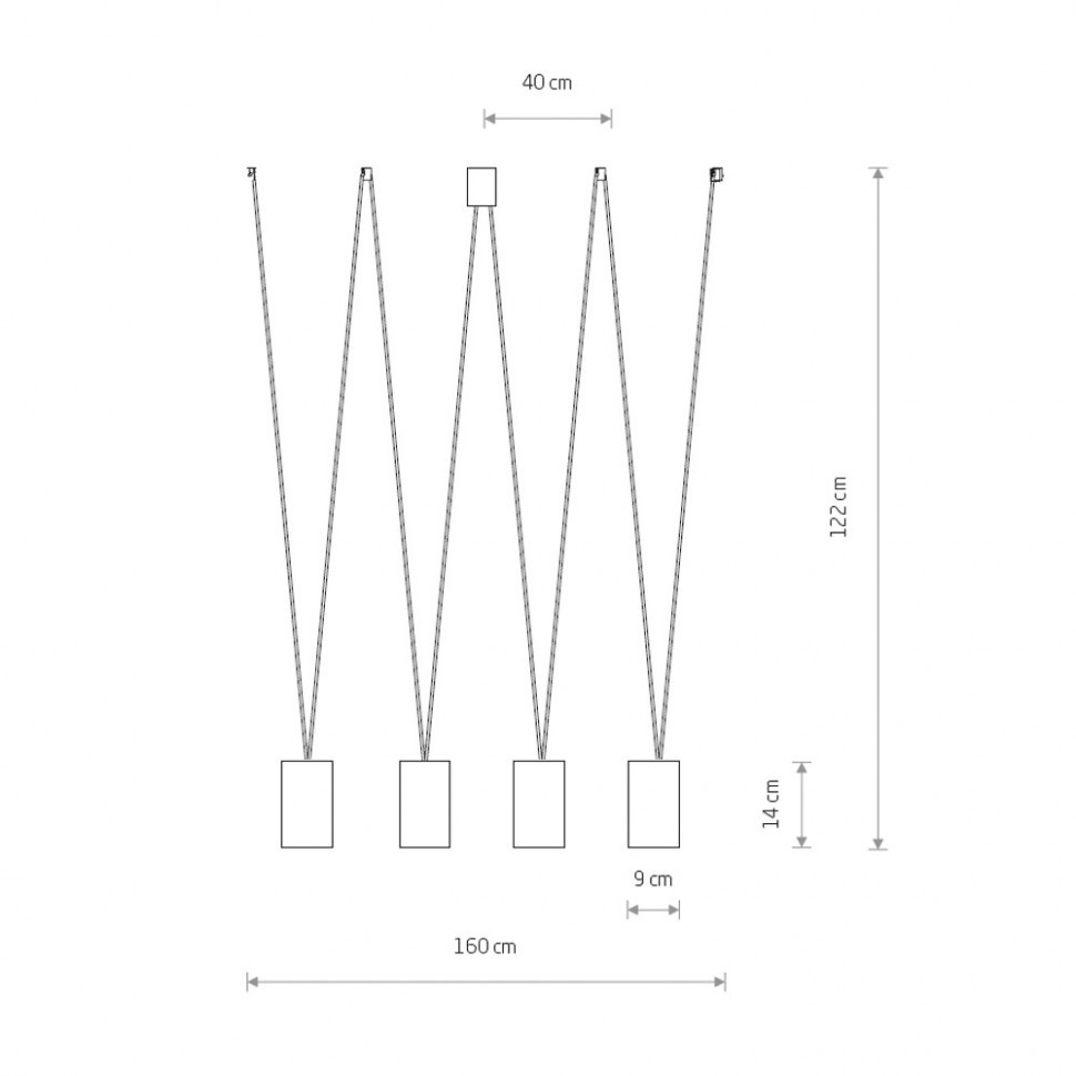 Настенный светильник Mantra Arcs  7814