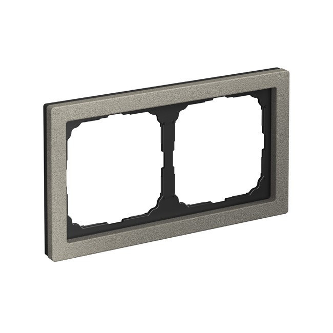 Рамка ArtGallery Pure Камень Сланец, на 2 пост, GAL373302