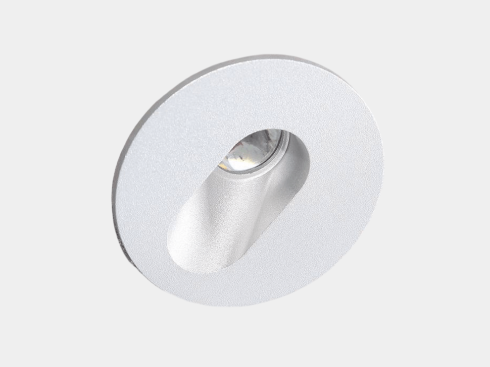  DesignLed Светильник настенный GW FLOOR R серебро 4000K, GW-R612-3-SL-NW