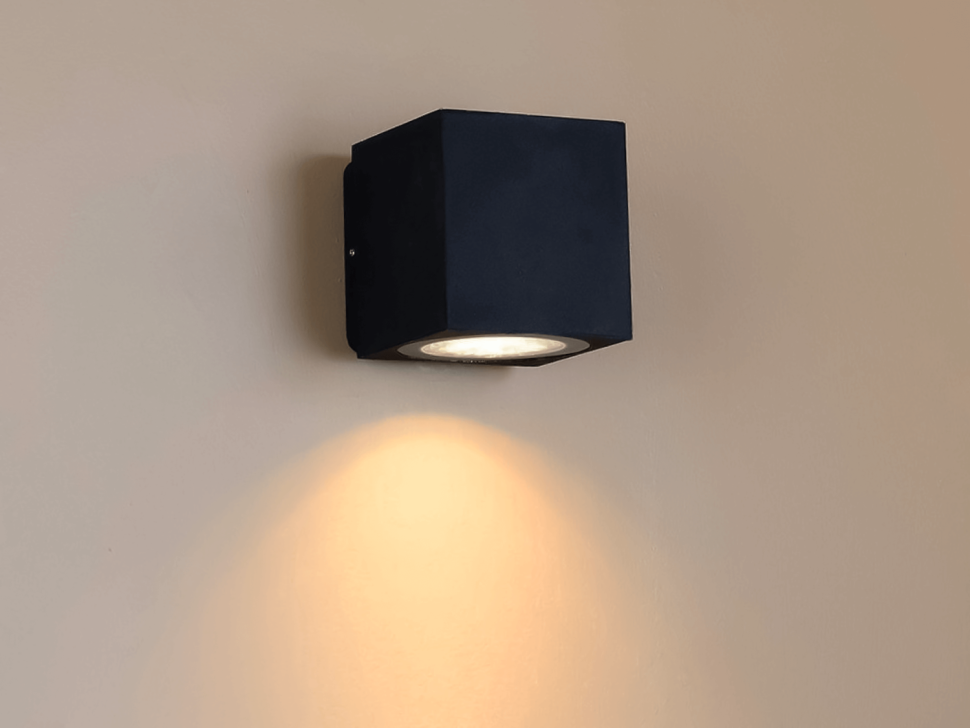  DesignLed Светильник настенный JY WELLS черный, LW-A0150A-BL-WW