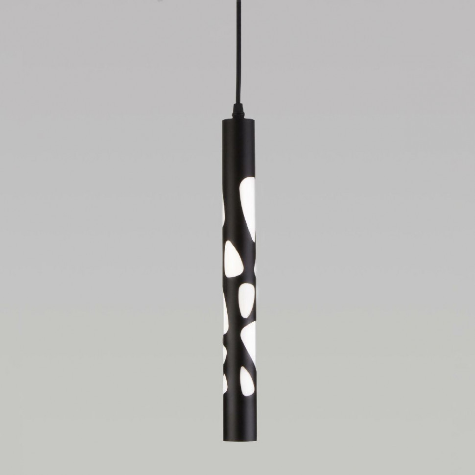 Подвесной светильник Eurosvet DLR037 12W 4200K черный матовый a055599