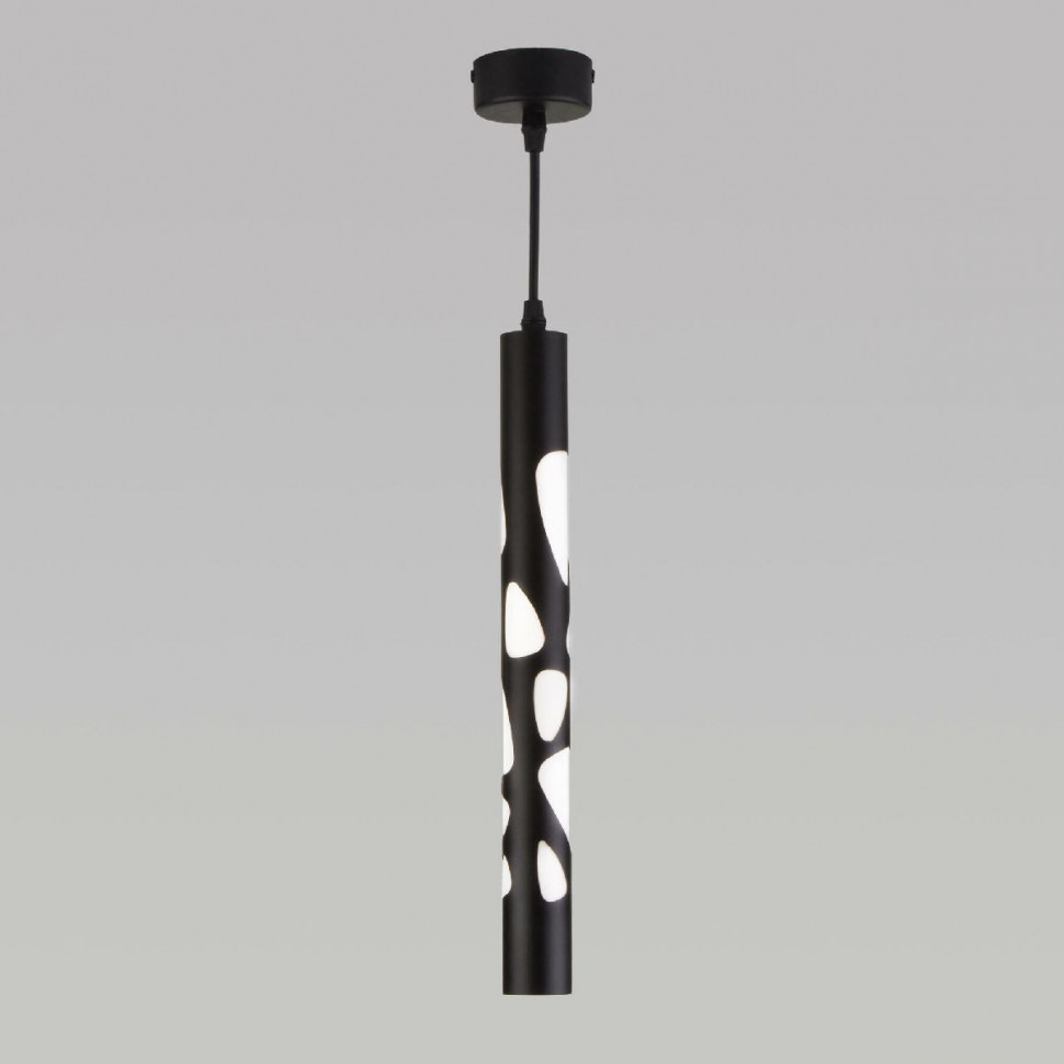 Подвесной светильник Eurosvet DLR037 12W 4200K черный матовый a055599