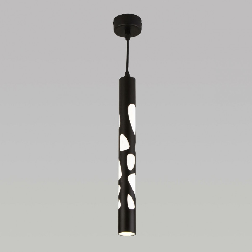 Подвесной светильник Eurosvet DLR037 12W 4200K черный матовый a055599