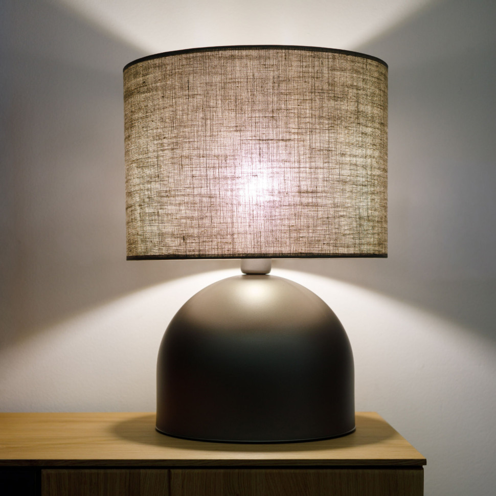 Настольный светильник с тканевым плафоном 16195 Tami