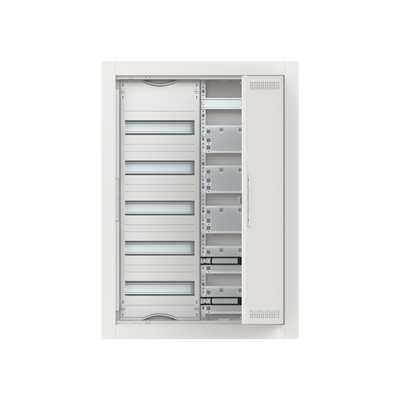 CU25VML Шкаф распределительный в нишу 60М  комбинированный с медиапанелью IP30 (В x Ш x Г): 864 x 615 x 125 2CPX052672R9999