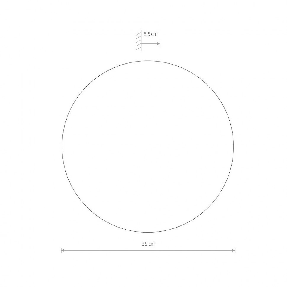 Настенный светильник Nowodvorski Ring Timber Led L Wood 11291