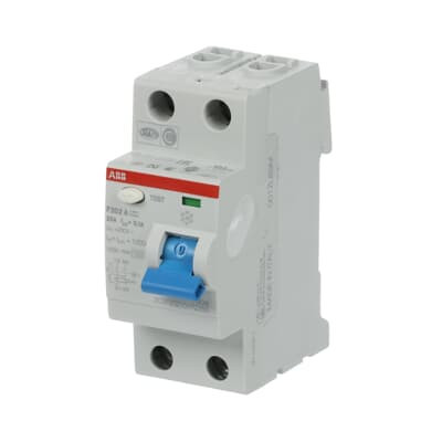 Устройство защитного отключения (УЗО) ABB F202 A-25/0.1 Тип-A 2P 25A 100мА 2CSF202101R2250
