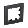 Рамка Systeme Electric Atlas Design Nature на 1 пост, оникс ATN312301