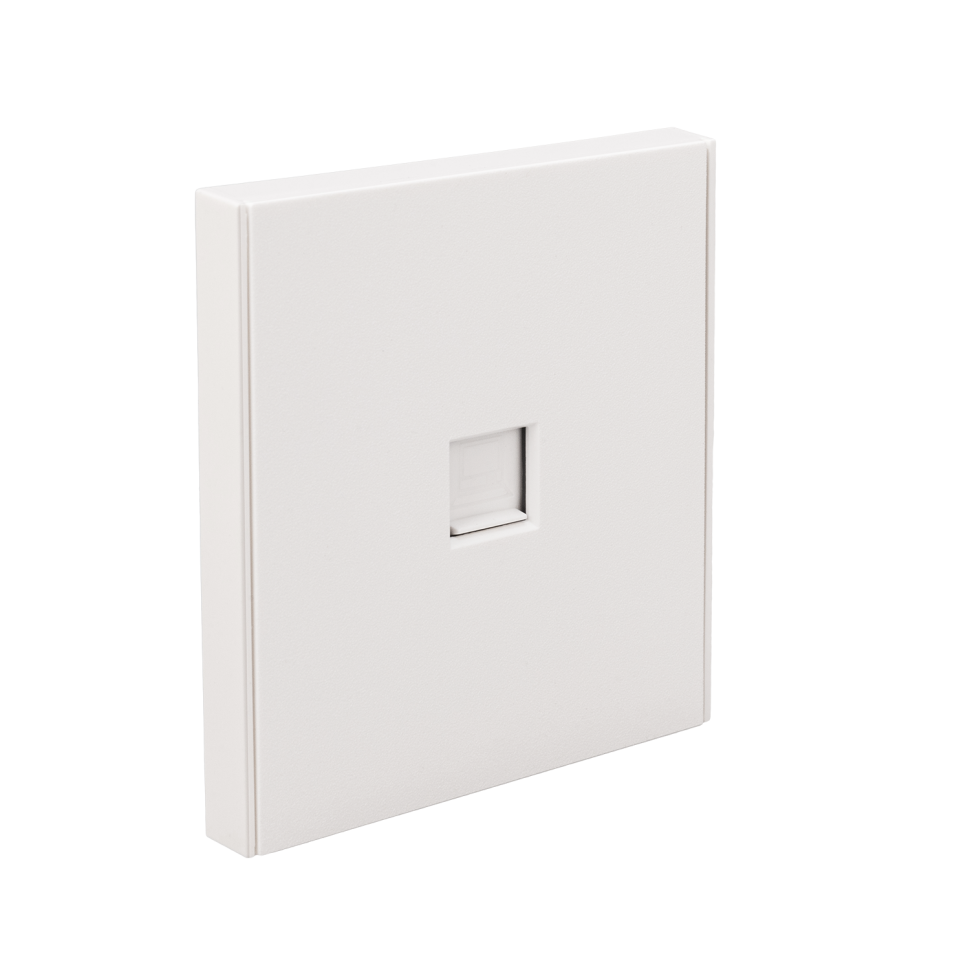 OTL Розетка компьютерная 6 kat, цвет белый матовый, IP-20, Vertus-Electro, арт. VE-OTL-13/1-W 1