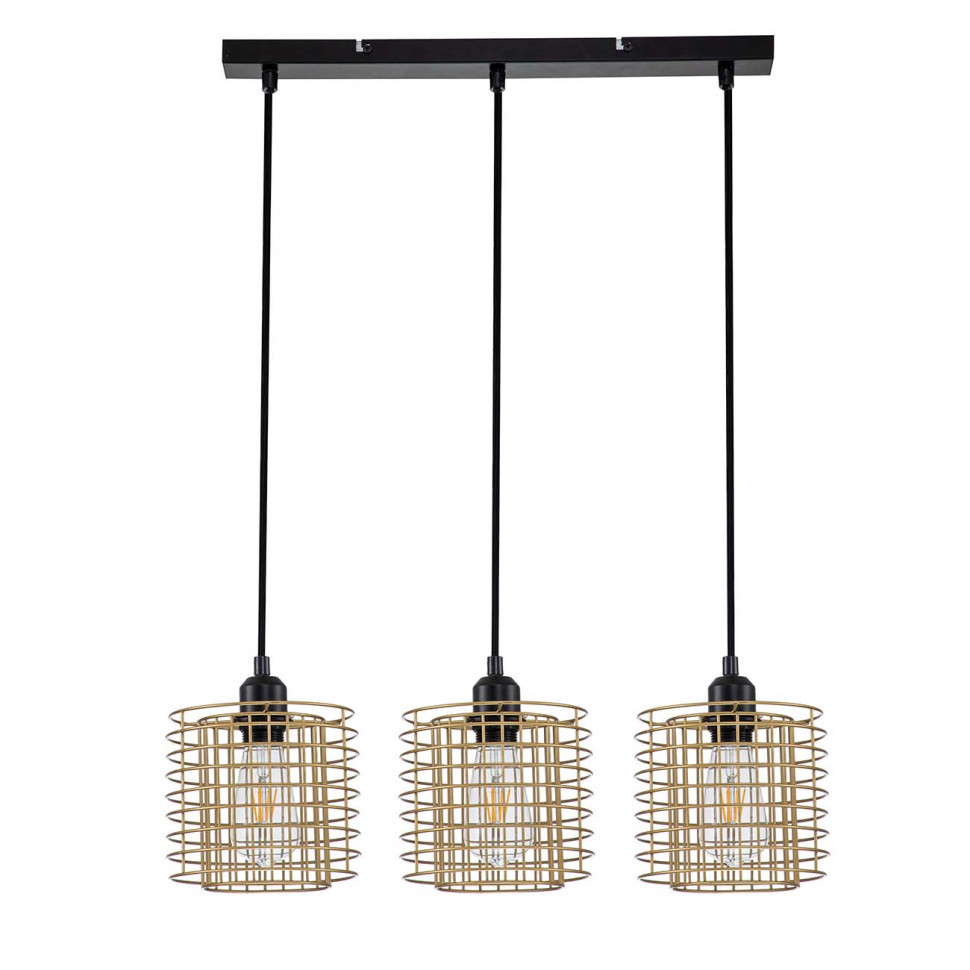 Подвесной светильник Escada Grid 10190/3S Gold