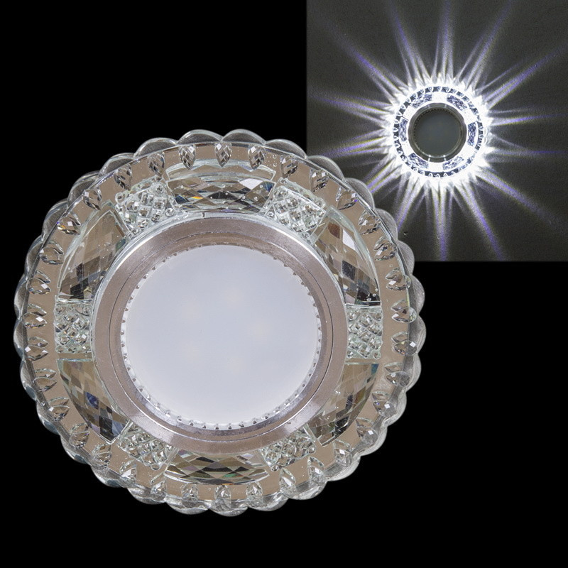 Встраиваемый светильник Reluce 14303-9.0-001LD MR16+LED3W WT