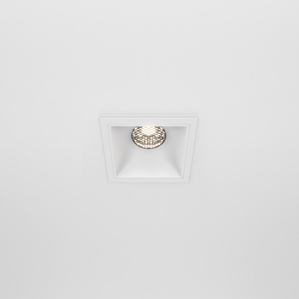 Встраиваемый светильник Technical DL043-01-10W4K-SQ-W