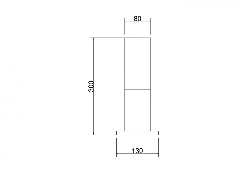 Ландшафтный светильник Outdoor O418FL-01B