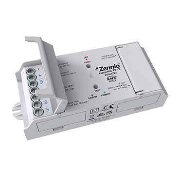 Диммер KNX для LED, 2-канальный Zennio Lumento X2 v2 ZDILX2V2