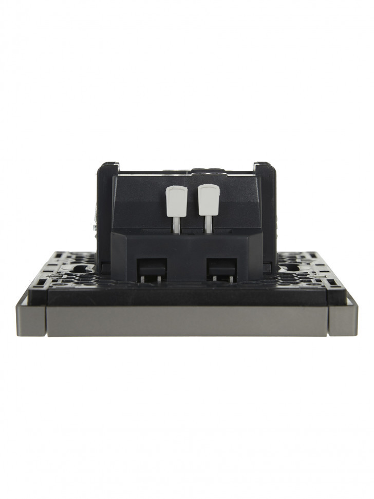 FORTE&PIANO Выключатель 1-клавишный 10А FP501 сталь IEK